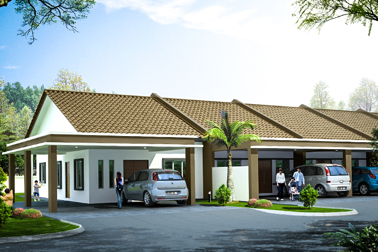 Phase 2, Single Storey Terrace, Taman Desa Damai, Bandar Baru Kota Samarahan
